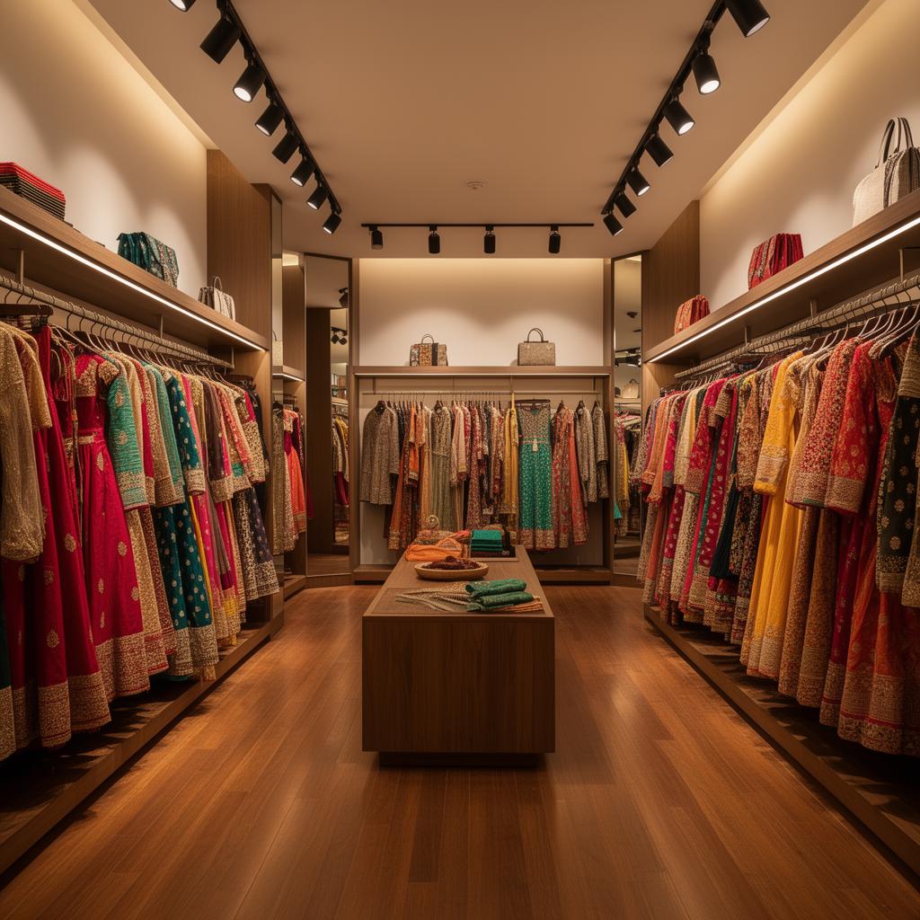 Stylish retail store display
